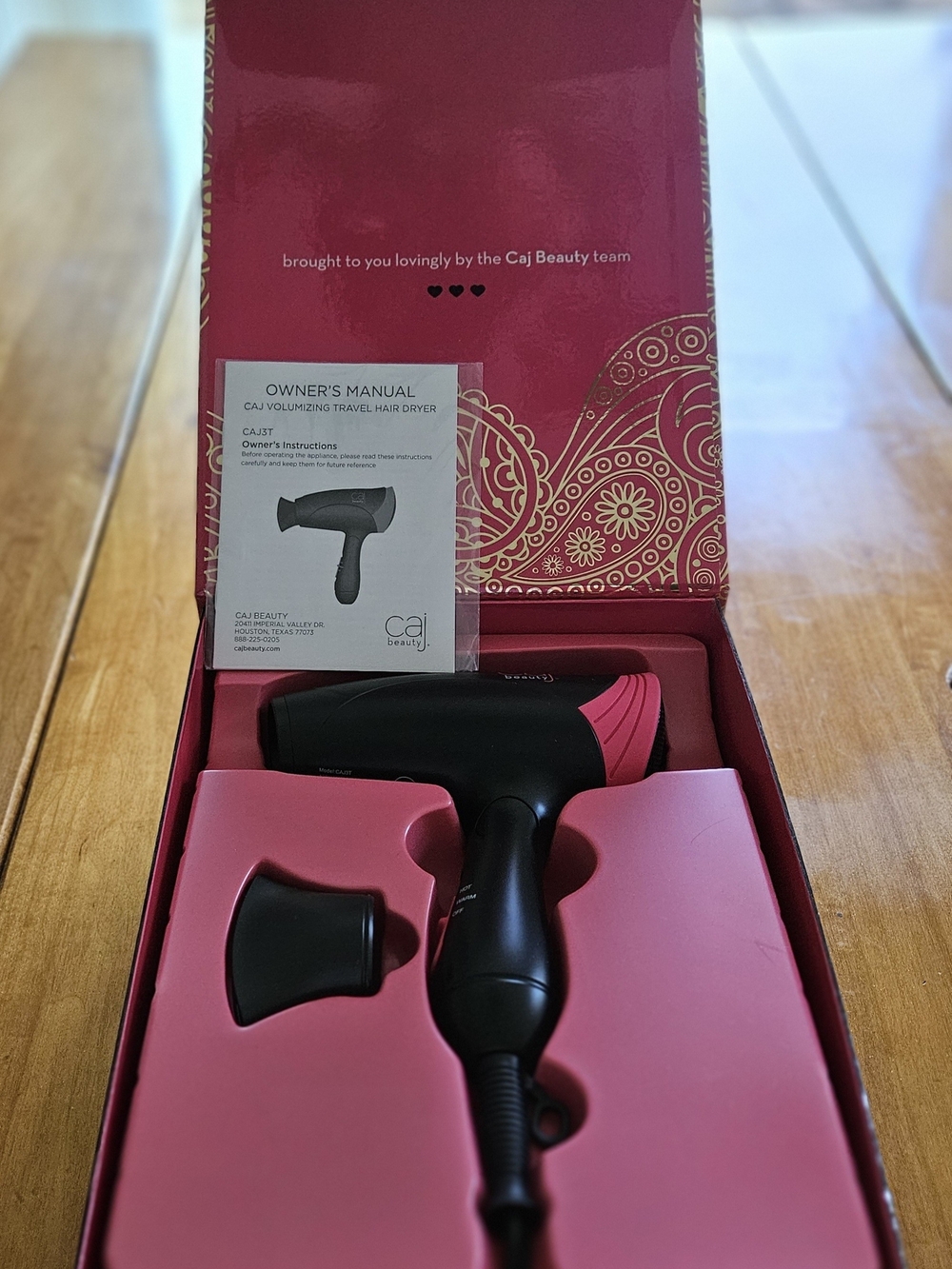 Caj Beauty Volumizing Travel Dryer